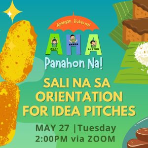 Agap, Handa, Aksyon! Panahon Na!