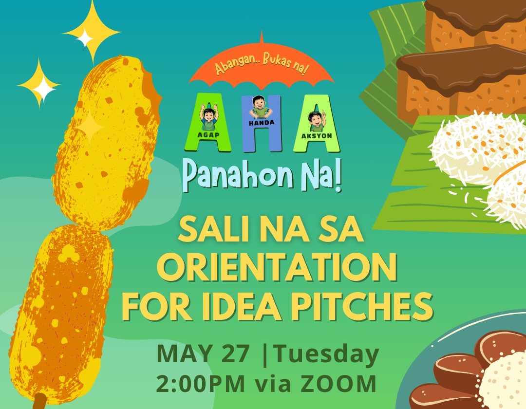 Agap, Handa, Aksyon! Panahon Na!