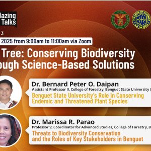 AGHAMazing Talks Episode 3: 1, 2, Tree: Conserving Biodiversity Through Science-Based Solutions
