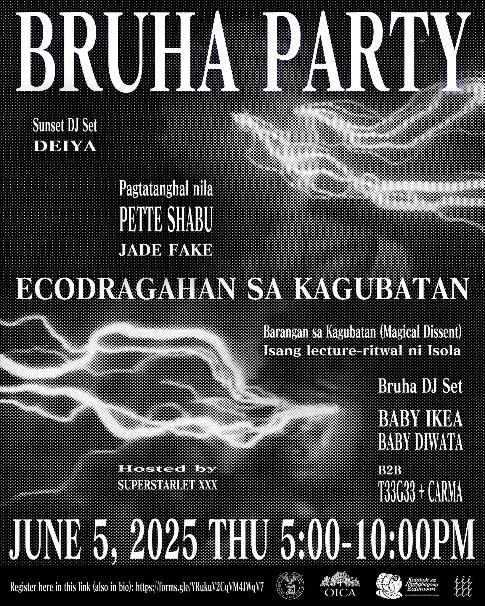 Bruha Party: Ecodragahan sa Kagubatan