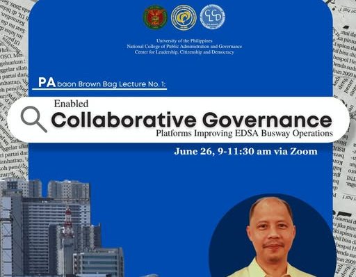 PAbaon Brown Bag Lecture No. 1: Enabled Collaborative Governance Platform Improving EDSA Busway Operations