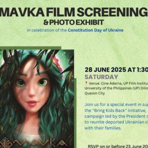 Mavka Film Screening and Photo Exhibit