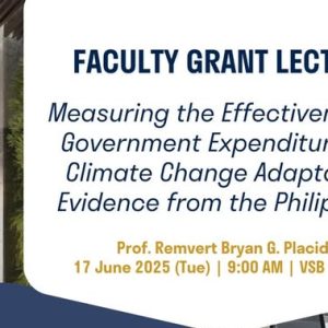 Measuring the Effectiveness of Government Expenditures on Climate Change Adaptation: Evidence From the Philippines