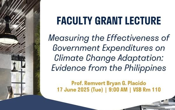 Measuring the Effectiveness of Government Expenditures on Climate Change Adaptation: Evidence From the Philippines