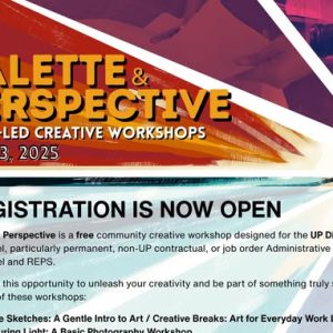 Palette and Perspective: Staff-Led Creative Workshops