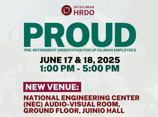 Pre-retirement Orientation Program for UP Diliman Employees