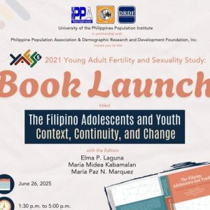 The Filipino Adolescents and Youth Context, Continuity, and Change: Book Launch