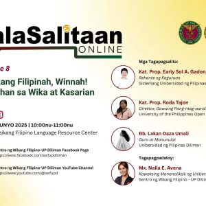 TalaSalitaan Online: Talakayan sa Wikang Filipino, Akademya, at Bayan