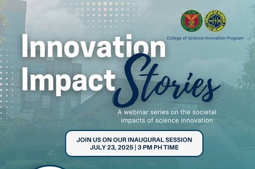Innovation Impact Stories: A Webinar Series on the Societal Impacts of Science Innovation