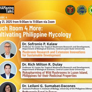 AGHAMazing Talks Episode 4: Much Room 4 More: Cultivating Philippine Mycology