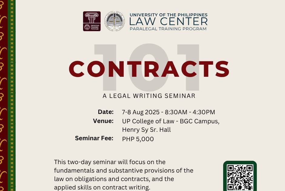 Legal Writing Seminar: Contracts 101