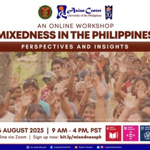 Mixedness in the Philippines: Perspectives and Insights | An Online Workshop