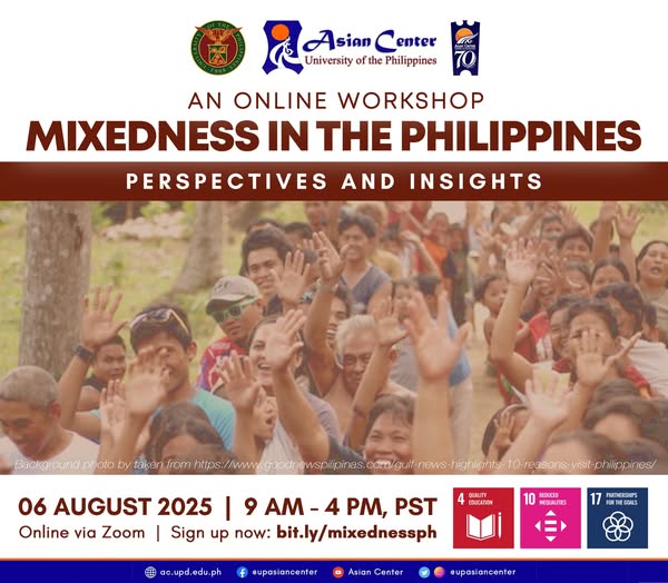 Mixedness in the Philippines: Perspectives and Insights | An Online Workshop