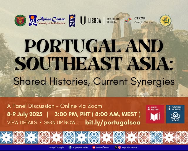 Portugal and Southeast Asia: Shared Histories, Current Synergies