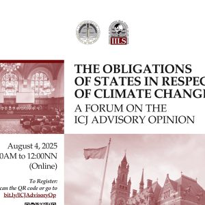 The Obligations of States in Respect of Climate Change: A Forum on the ICJ Advisory Opinion