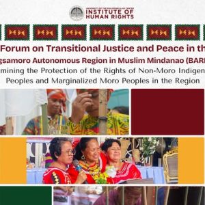 Examining the Protection of the Rights of Non-Moro Indigenous Peoples and Marginalized Moro Peoples in the Region