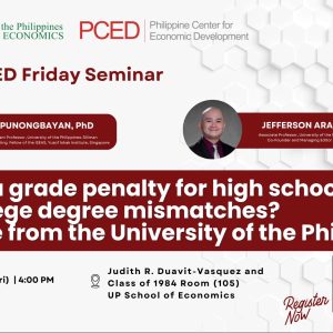 Is There a Grade Penalty for High School Track and College Degree Mismatches? Evidence From the University of the Philippines