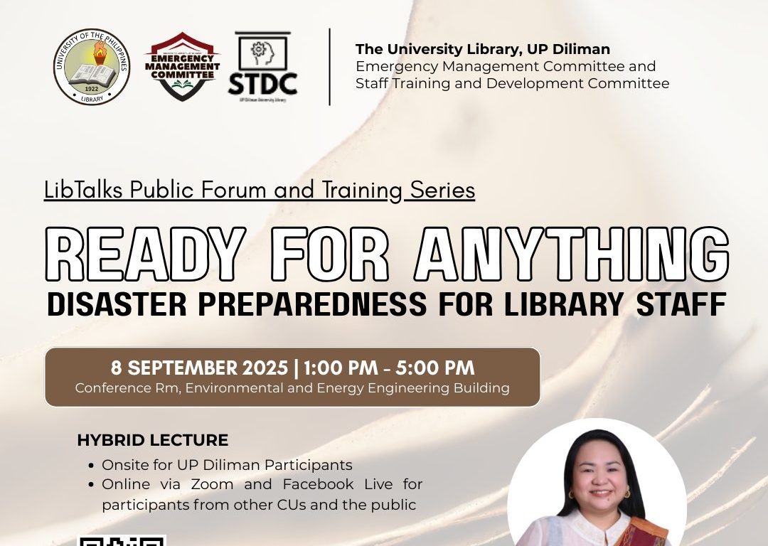 Ready for Anything: Disaster Preparedness for Library Staff