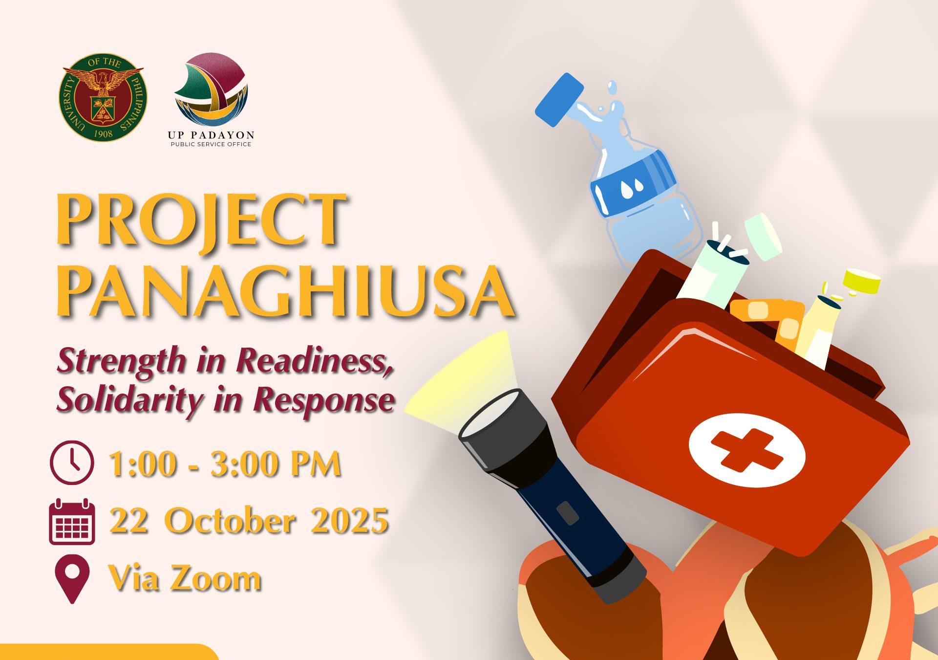 Project Panaghiusa: Strength in Readiness, Solidarity in Response