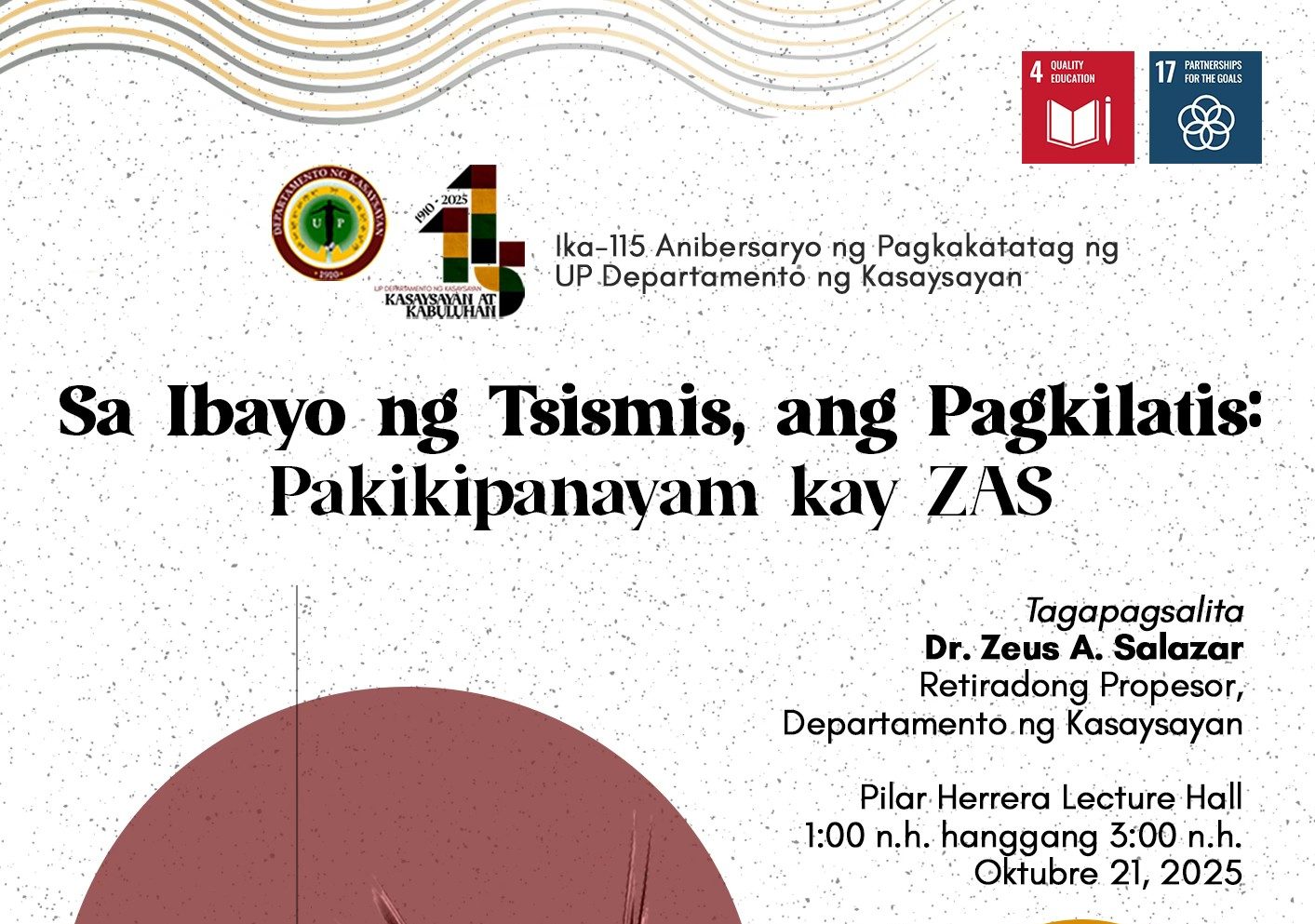 Sa Ibayo ng Tsismis, Ang Pagkilatis: Pakikipanayam kay ZAS