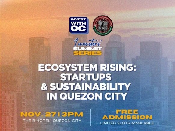 Investors' Summit Series: Ecosystem Rising: Startups and Sustainability in Quezon City