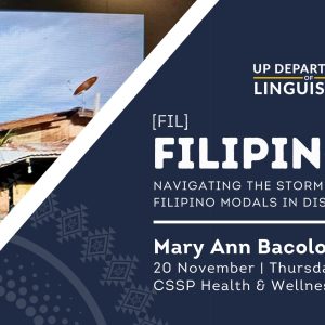 Filipino [fil]: Navigating the Storm — Understanding the Role of Filipino Modals in Disaster Risk Communication