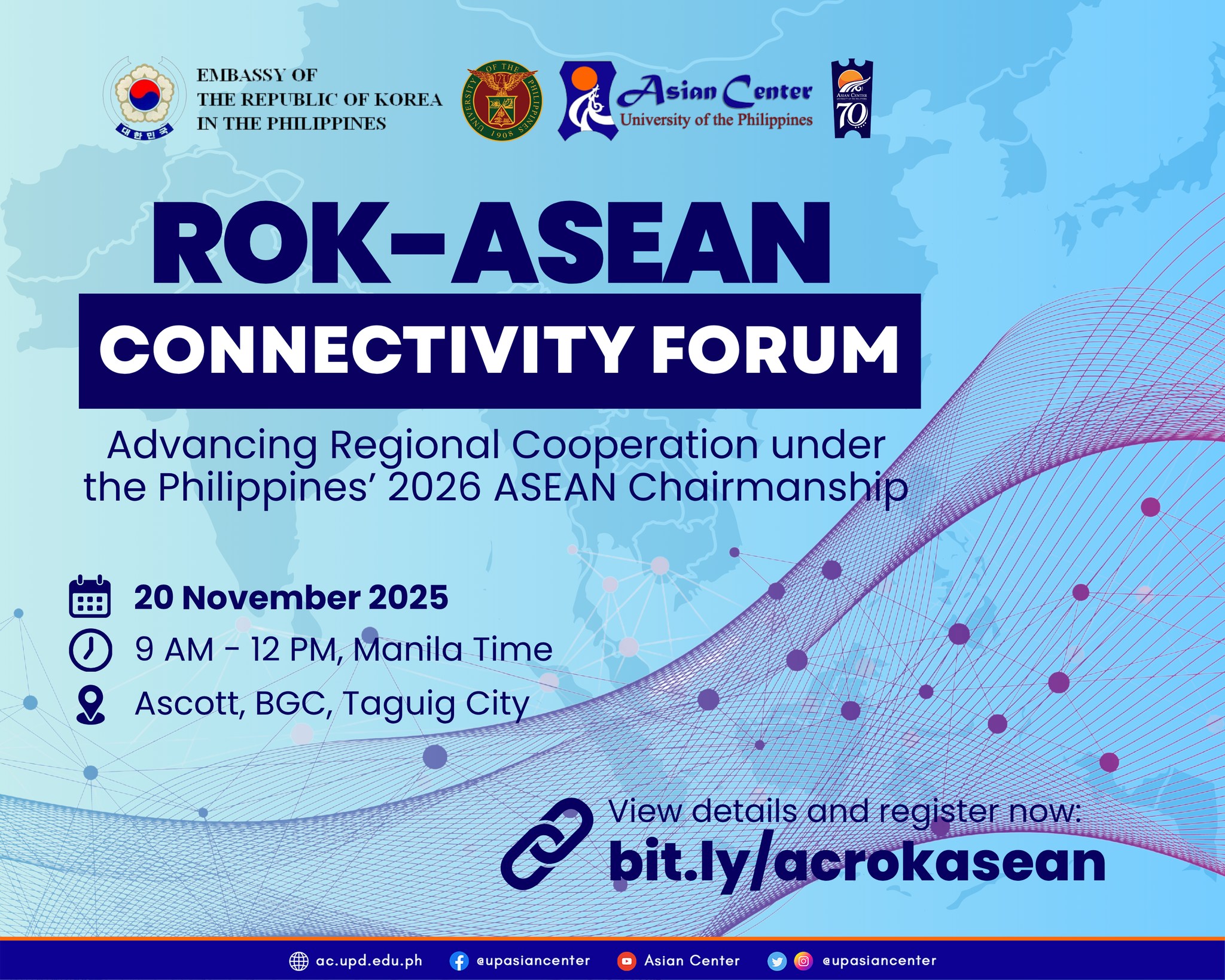 Republic of Korea-ASEAN Connectivity Forum: Advancing Regional Cooperation Under the Philippines’ 2026 ASEAN Chairmanship