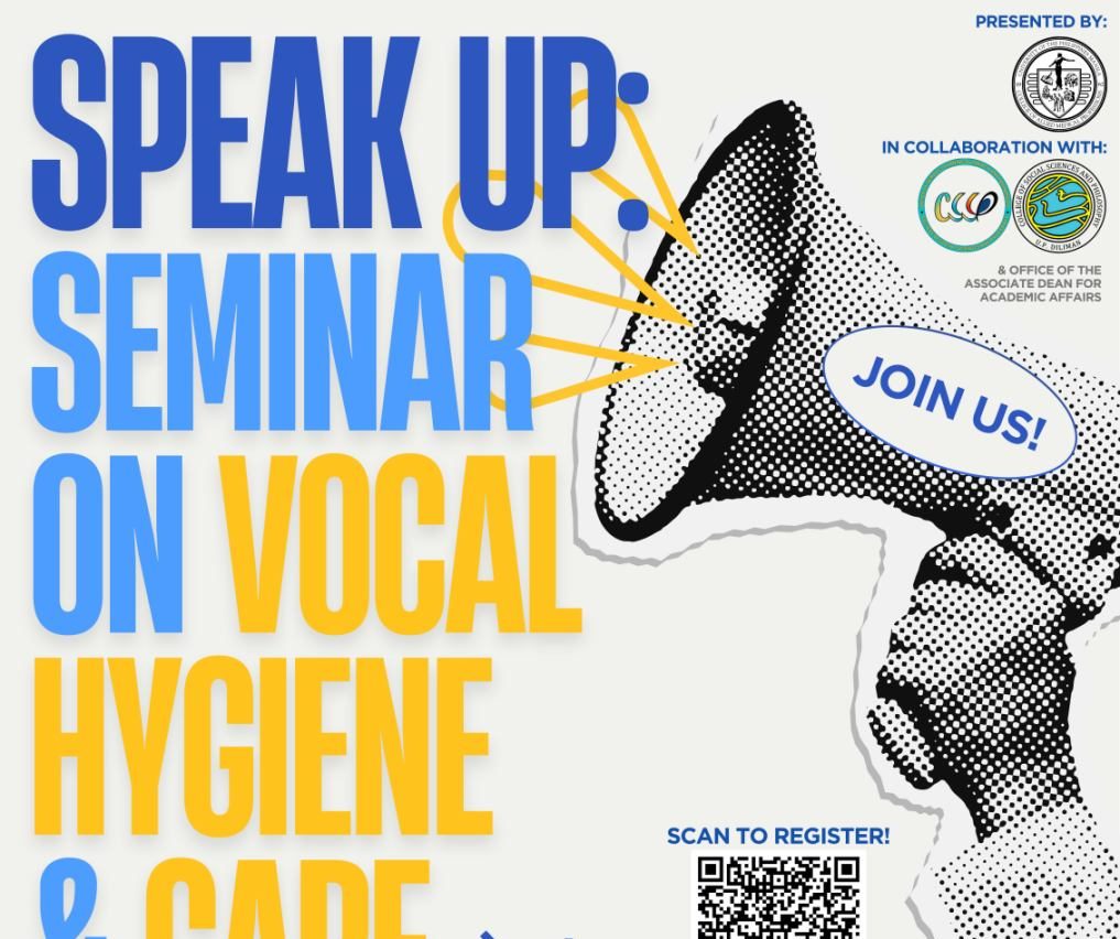 Speak UP: Seminar on Vocal Hygiene and Care