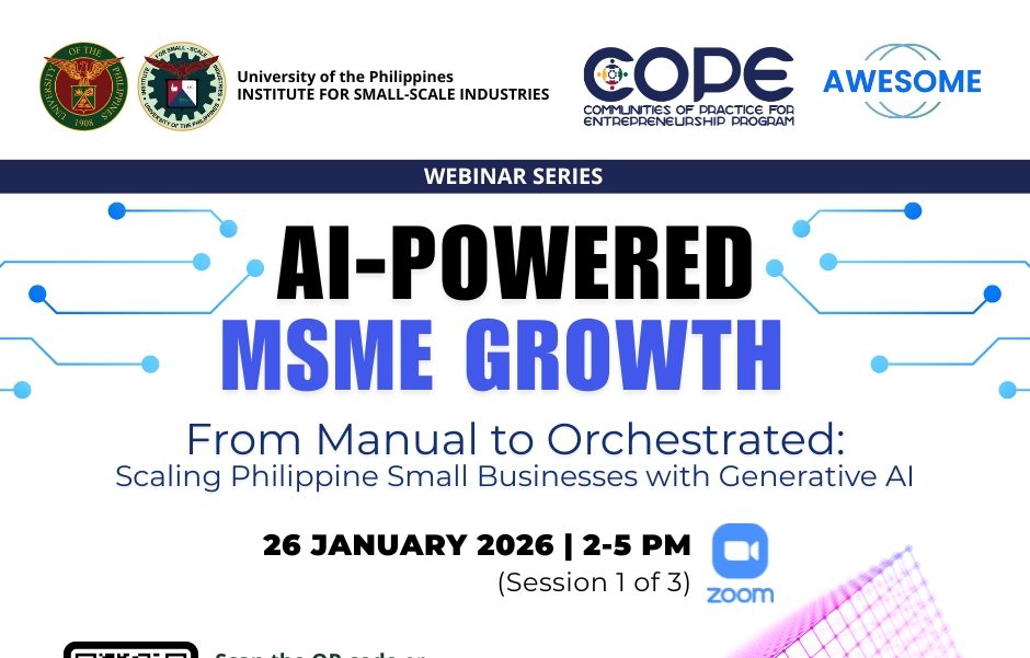 AI-Powered MSME Growth Course: From Manual to Orchestrated: Scaling Philippine Small Businesses with Generative AI