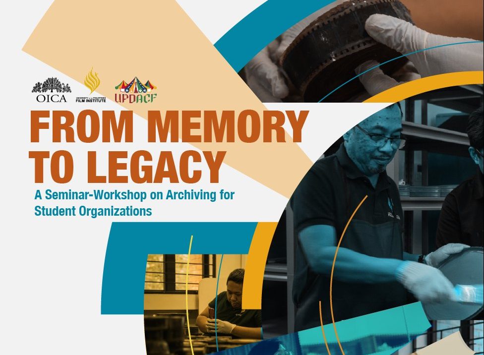 From Memory to Legacy: A Seminar-Workshop on Archiving for Student Organizations
