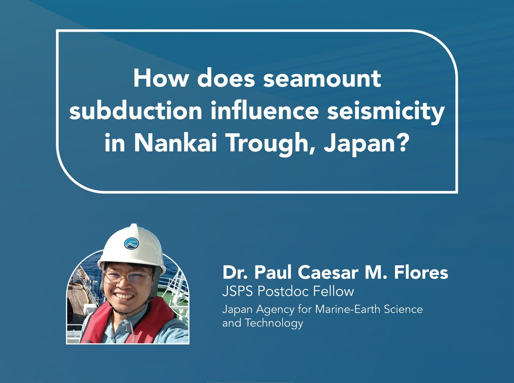 How Does Seamount Subduction Influence Seismicity in Nankai Trough, Japan?