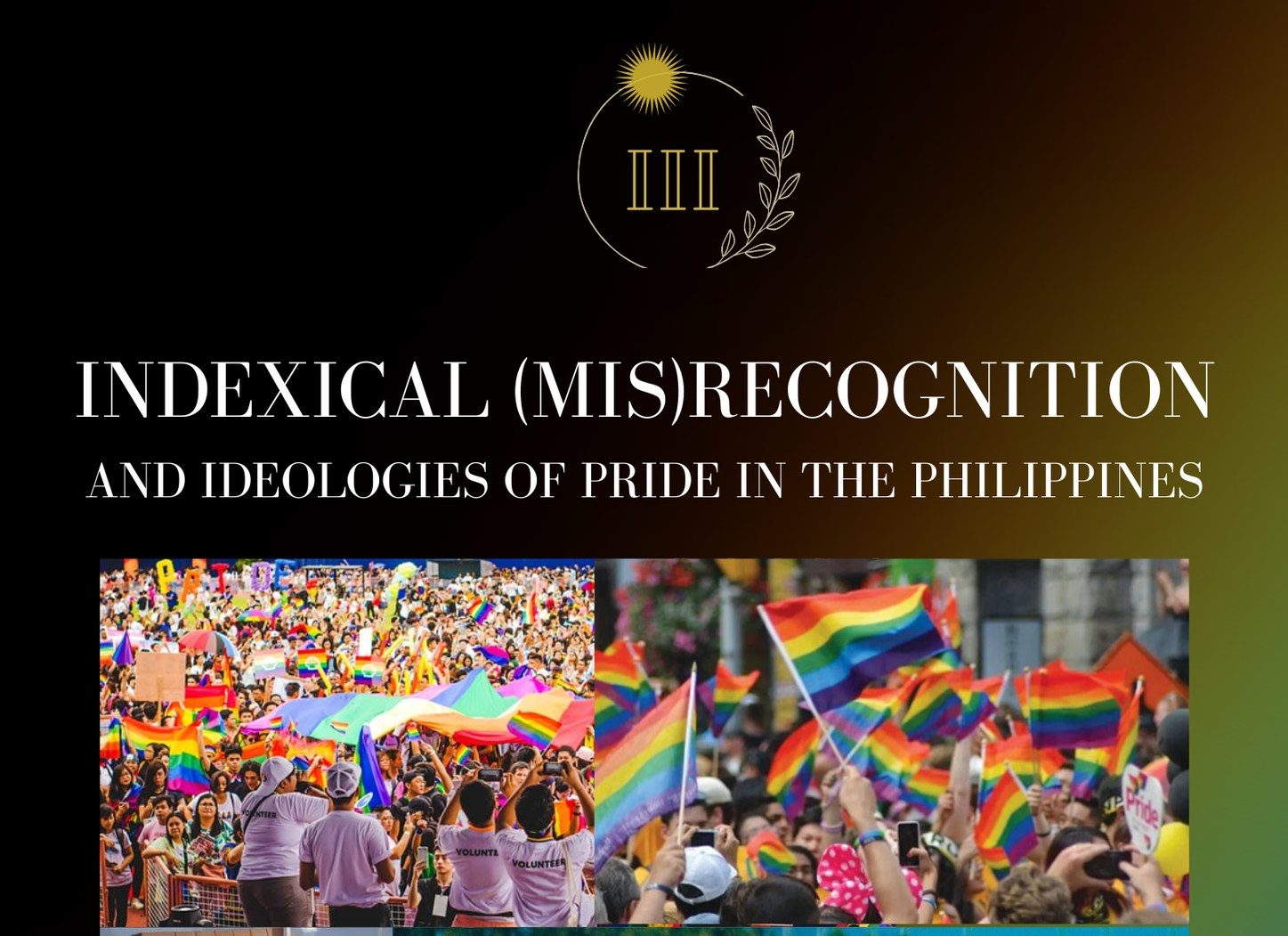 Indexical (Mis)recognition and Ideologies of Pride in the Philippines