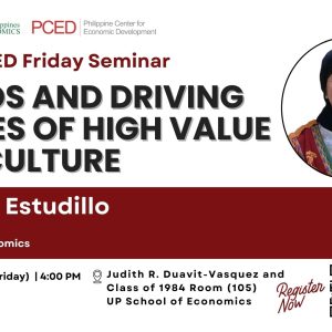 Trends and Driving Forces of High Value Agriculture