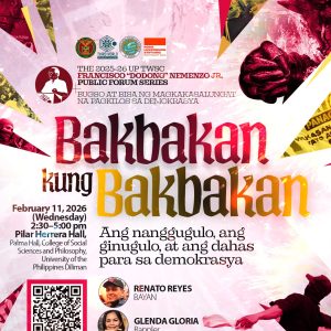 Bakbakan Kung Bakbakan: Ang Nanggugulo, ang Ginugulo, at ang Dahas para sa Demokrasya