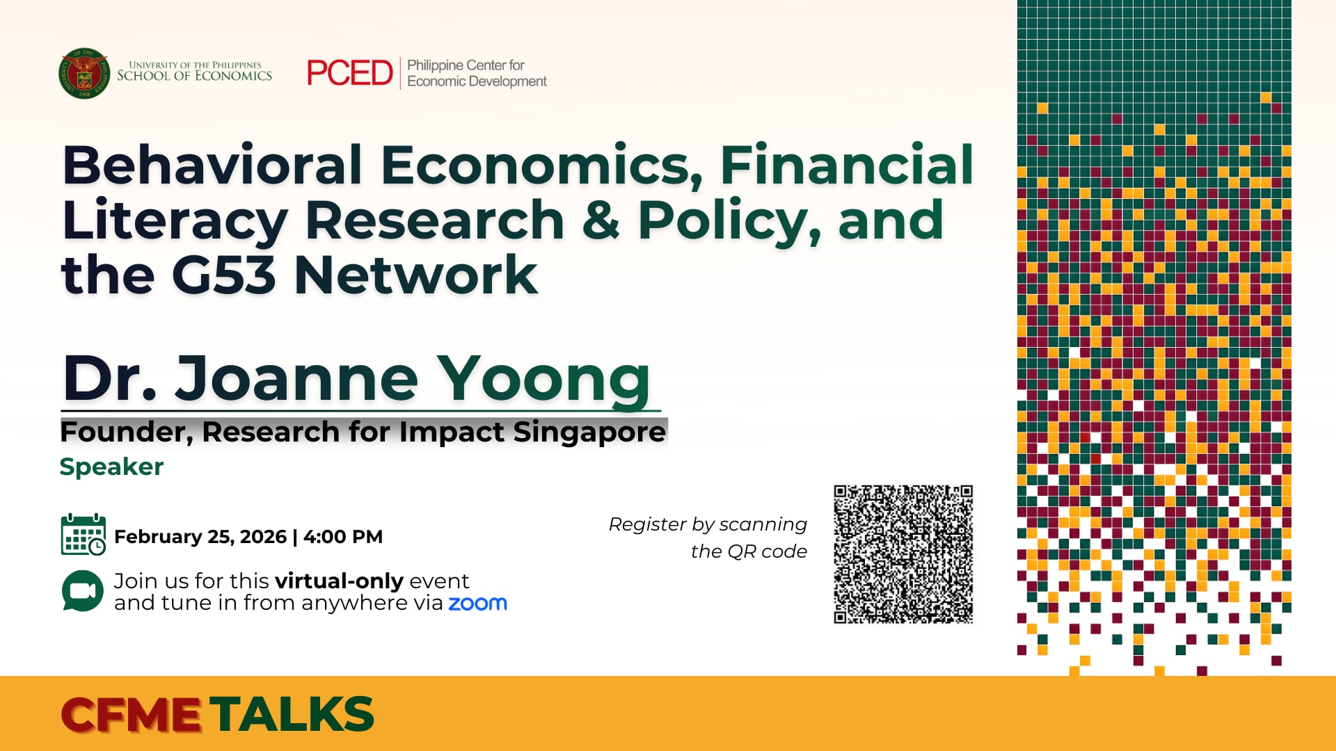 Behavioral Economics, Financial Literacy Research and Policy, and the G53 Network