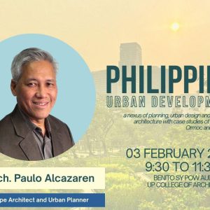 Philippine Urban Development: A Nexus of Planning, Urban Design, and Landscape Architecture With Case Studies of Iloilo, Naga, Ormoc, and Pasig City