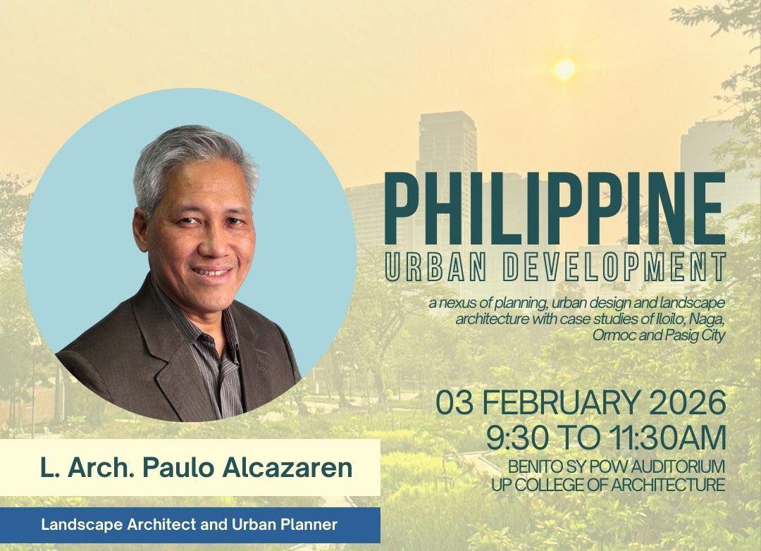 Philippine Urban Development: A Nexus of Planning, Urban Design, and Landscape Architecture With Case Studies of Iloilo, Naga, Ormoc, and Pasig City