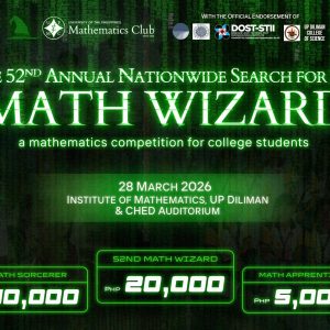52nd Annual Nationwide Search for the Math Wizard