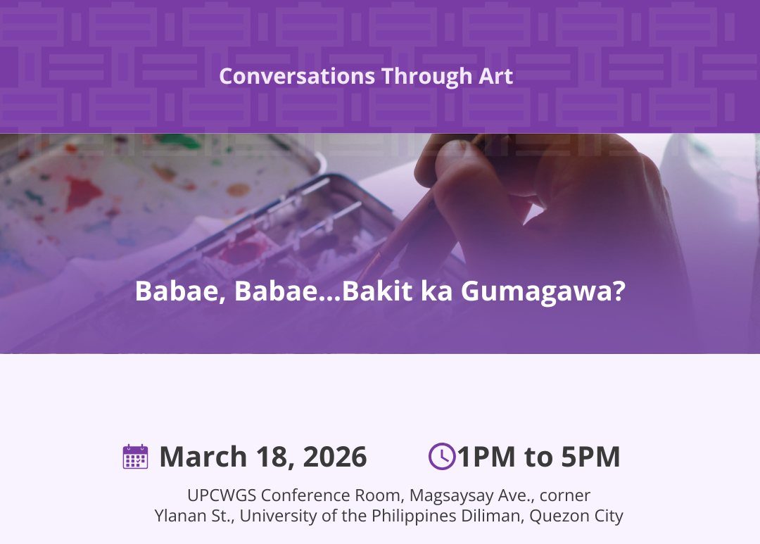 Babae, Babae…Bakit ka Gumagawa?