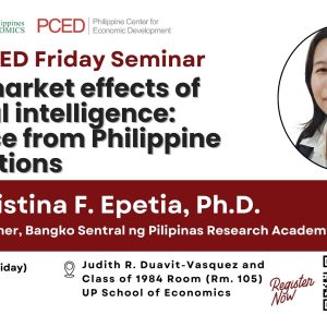 Labor Market Effects of Artificial Intelligence: Evidence From Philippine Occupations