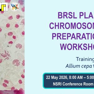 Plant Chromosome Preparation Workshop