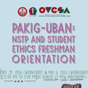 Pakig-uban: NSTP (National Service Training Program) and Student Ethics Freshman Orientation
