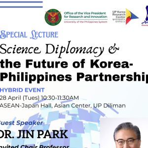 Science Diplomacy and the Future of Korea-Philippines Partnership