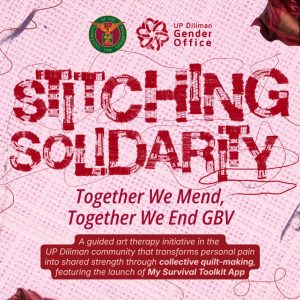 Stitching Solidarity: Together We Mend, Together We End Gender-Based Violence