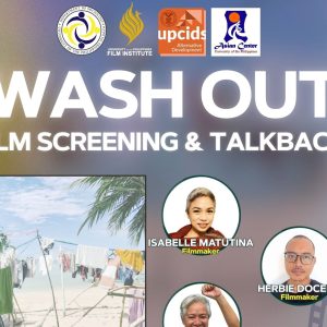 "Wash Out" Film Screening and Talkback