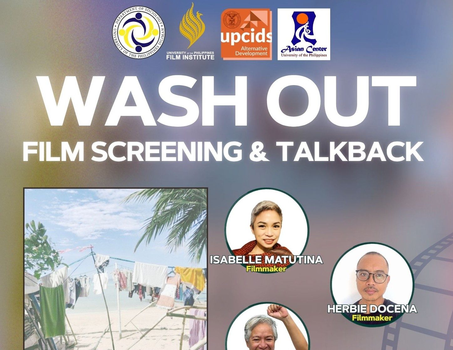"Wash Out" Film Screening and Talkback