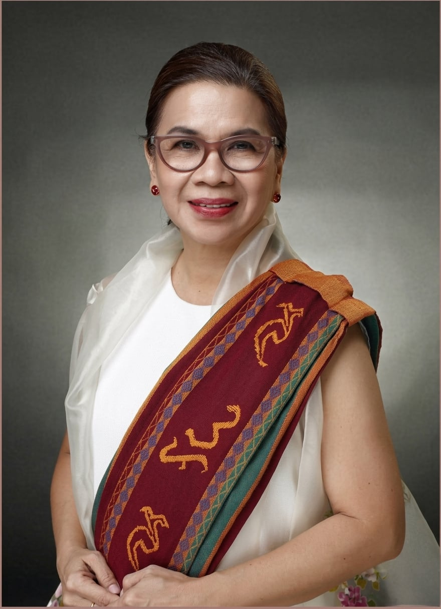 A photo of Glecy C. Atienza, PhD, a Gawad Pambansang Alagad ni Balagtas awardee