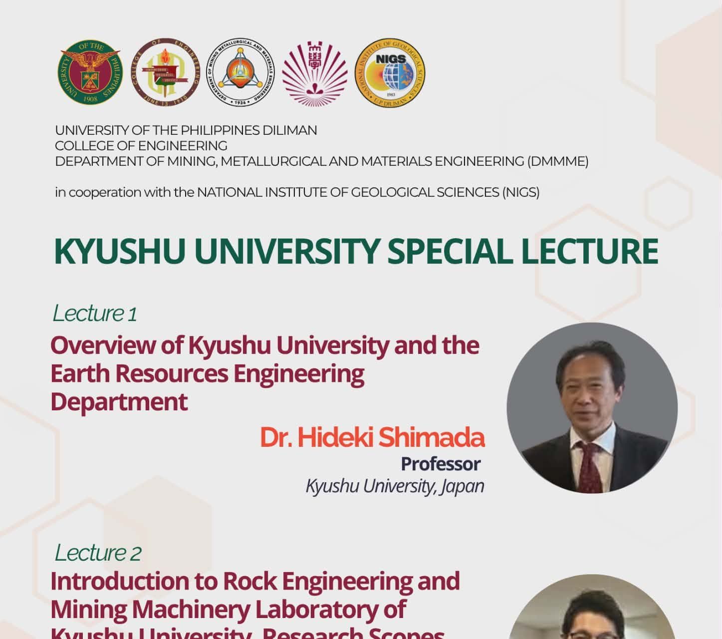Kyushu University Special Lecture