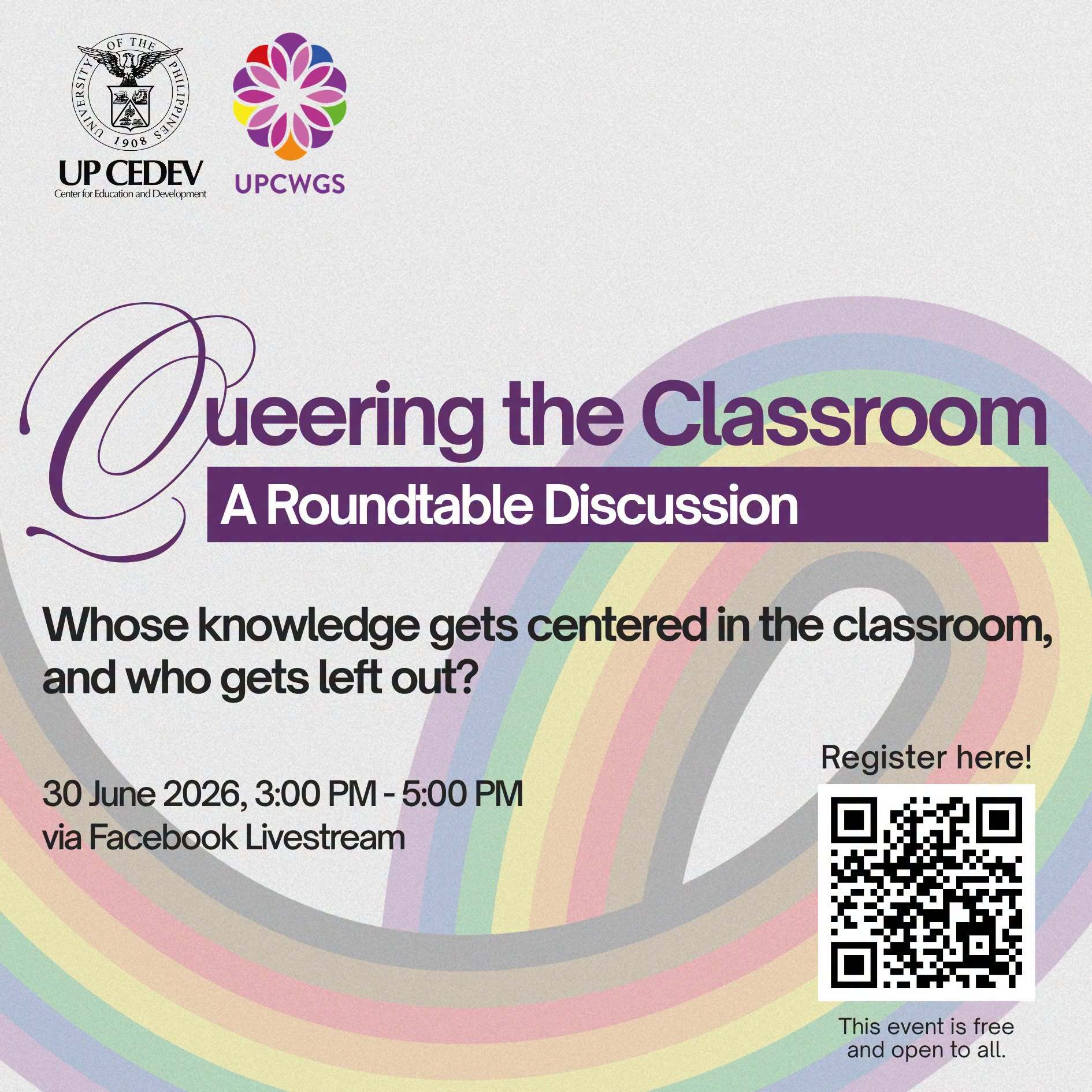Queering the Classroom: Education for Everyone