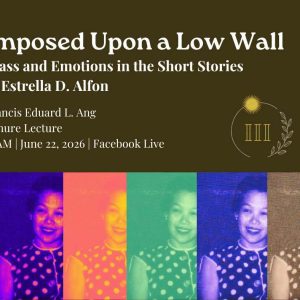 Imposed Upon a Low Wall: Class and Emotions in Short Stories of Estrella D. Alfon